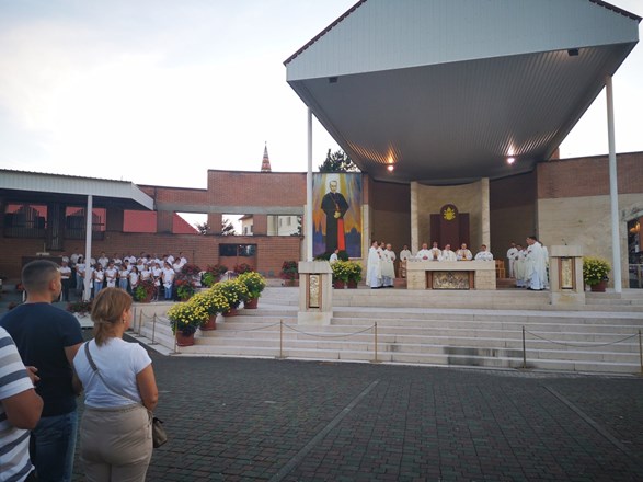 Prvi dan hodočašća vjernika grada Varaždina Majci Božjoj Bistričkoj